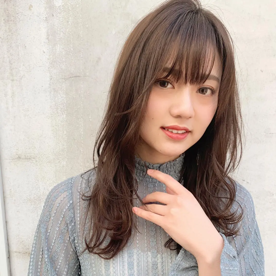 セミロング 髪質改善☆ 縮毛矯正miyuのヘアスタイル