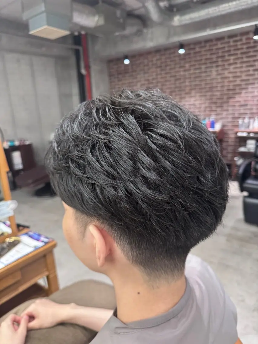 ショート カット ヘッドスパ tomoメンズ特化 /パーマ/カットのヘアスタイル