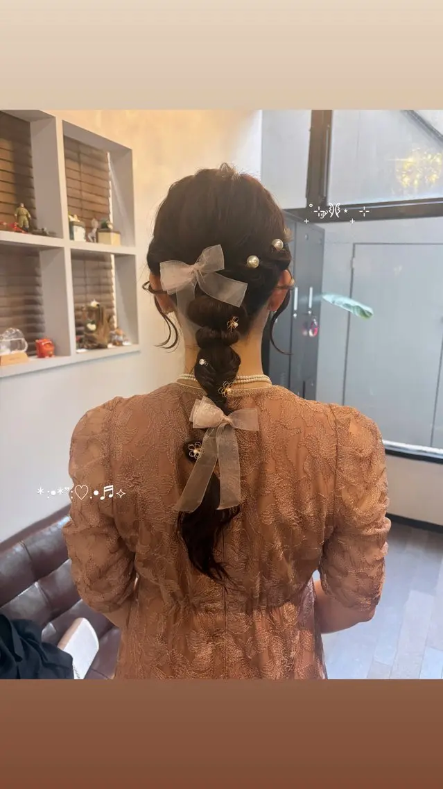 ヘアアレンジ ★透明感カラー MIYU⋆.ೃ࿔*:のヘアスタイル