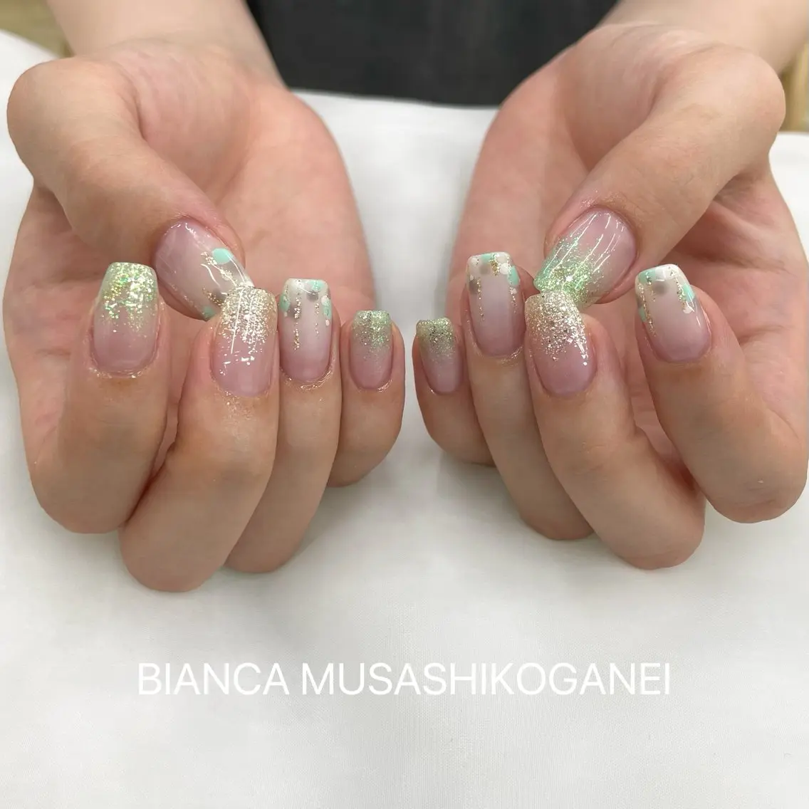 ネイル ハンドネイル Bianca🫧 SHIMIZU🩰のネイルデザイン
