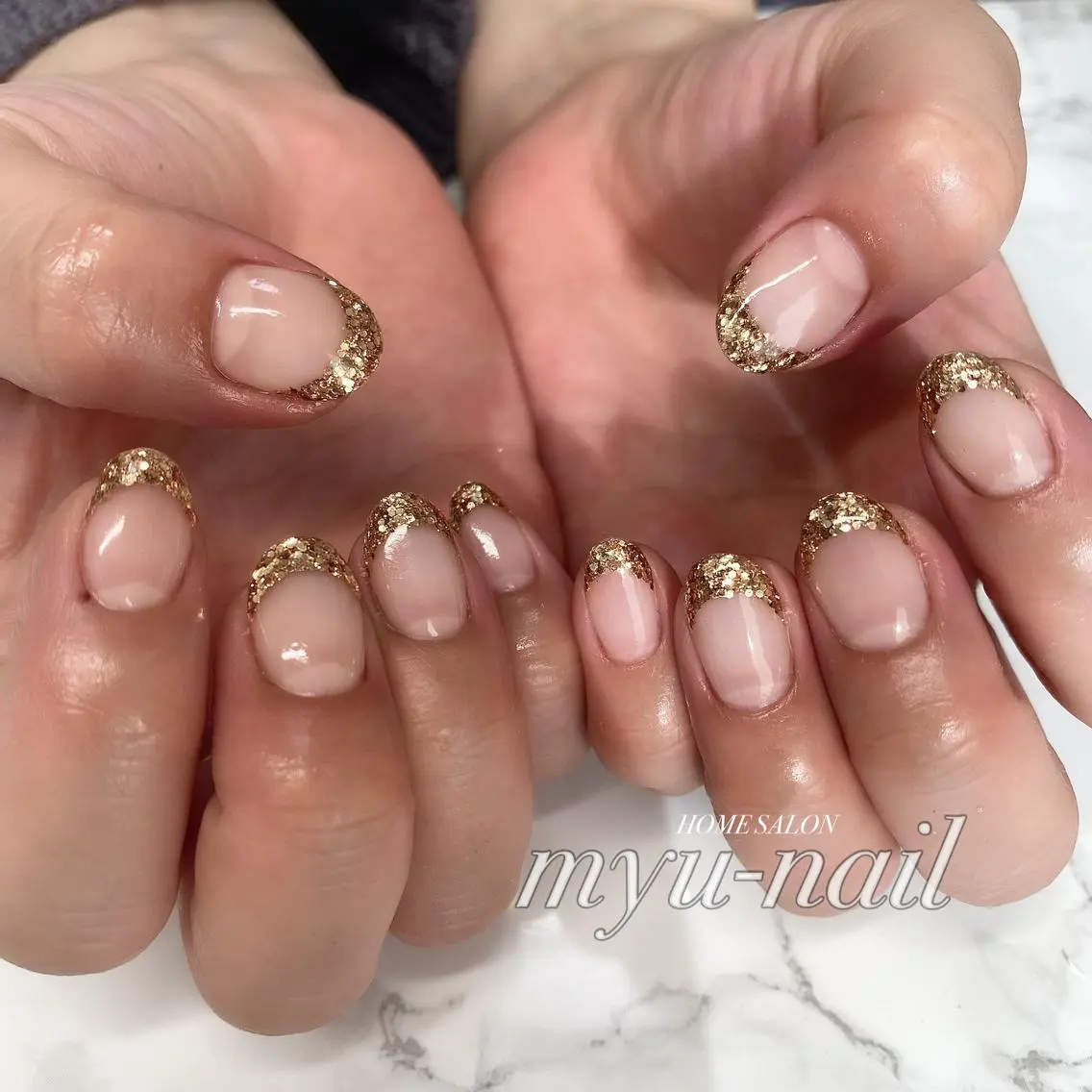 ネイル ハンドネイル ホームサロン myu-nailのネイルデザイン