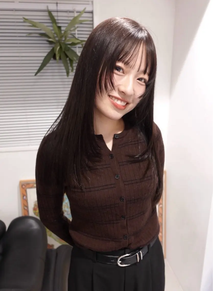 ロング カラー ヘアカラー RUNA 🫧のヘアスタイル