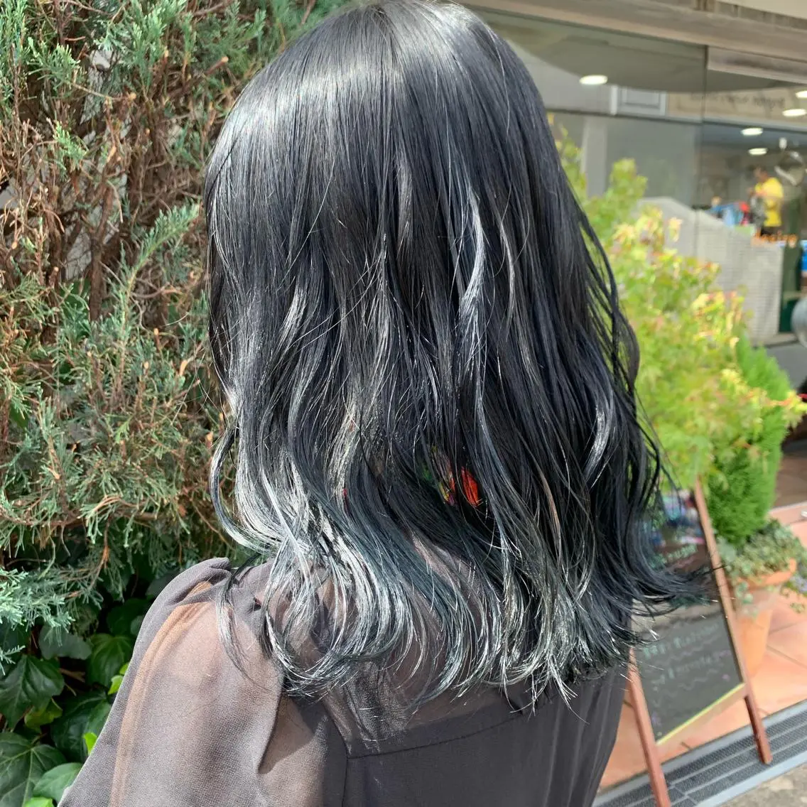 セミロング カラー ヘアカラー トリートメント 薄田 珠美のヘアスタイル