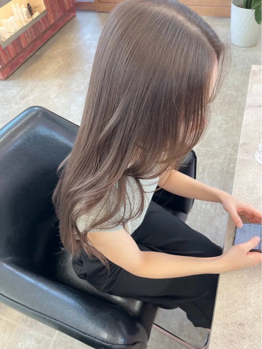 カラー ヘアカラー nanami MATTY⭐️のヘアスタイル