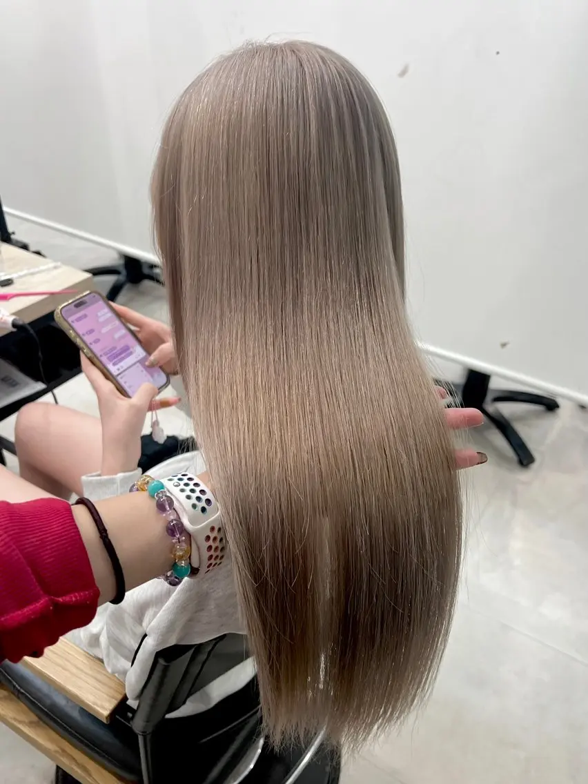 カラー ヘアカラー トリートメント 🎨ハイトーン ブリーチ✨RYUKIのヘアスタイル