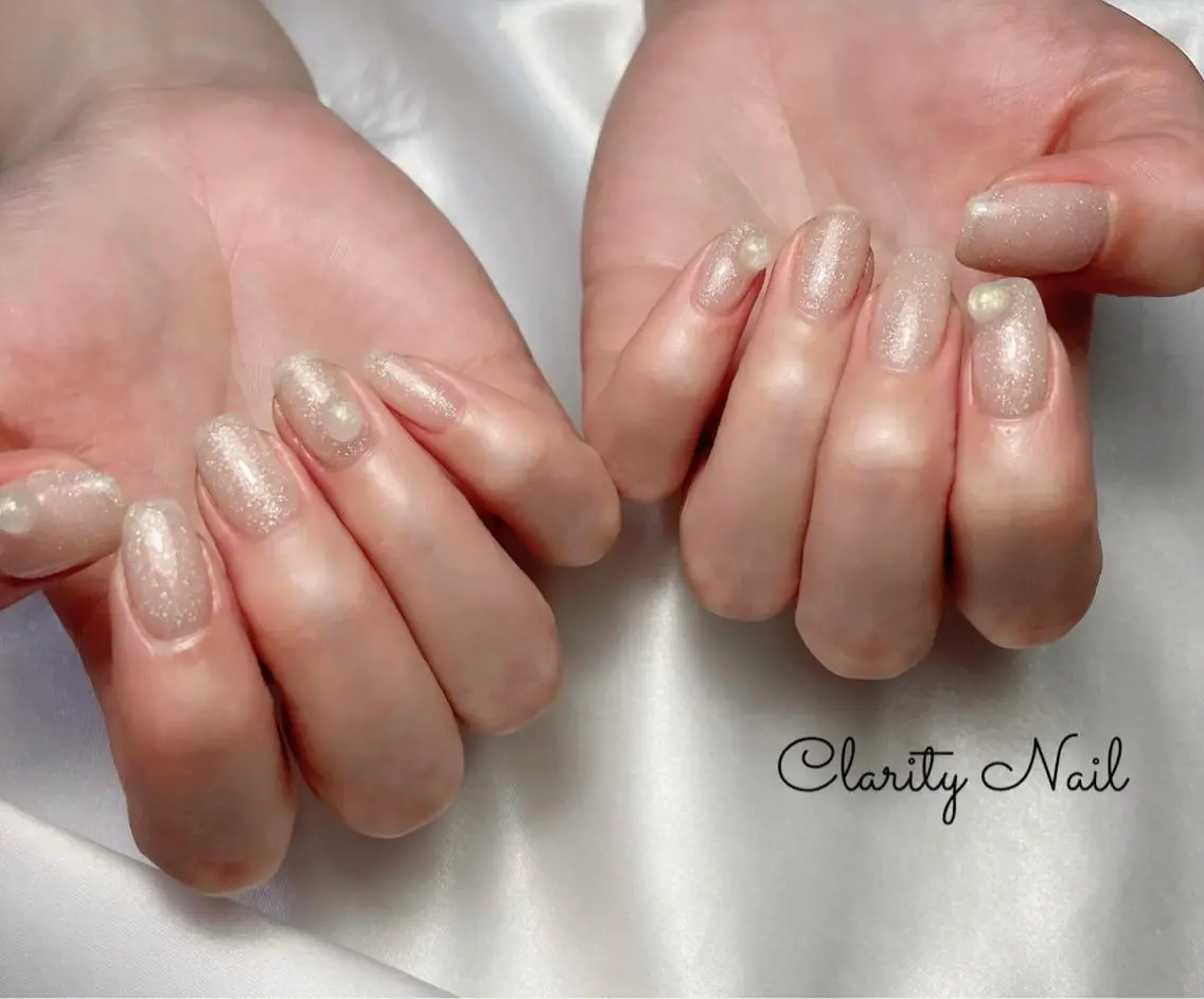 ネイル ワンカラーネイル ハンドネイル Clarity Nailのネイルデザイン