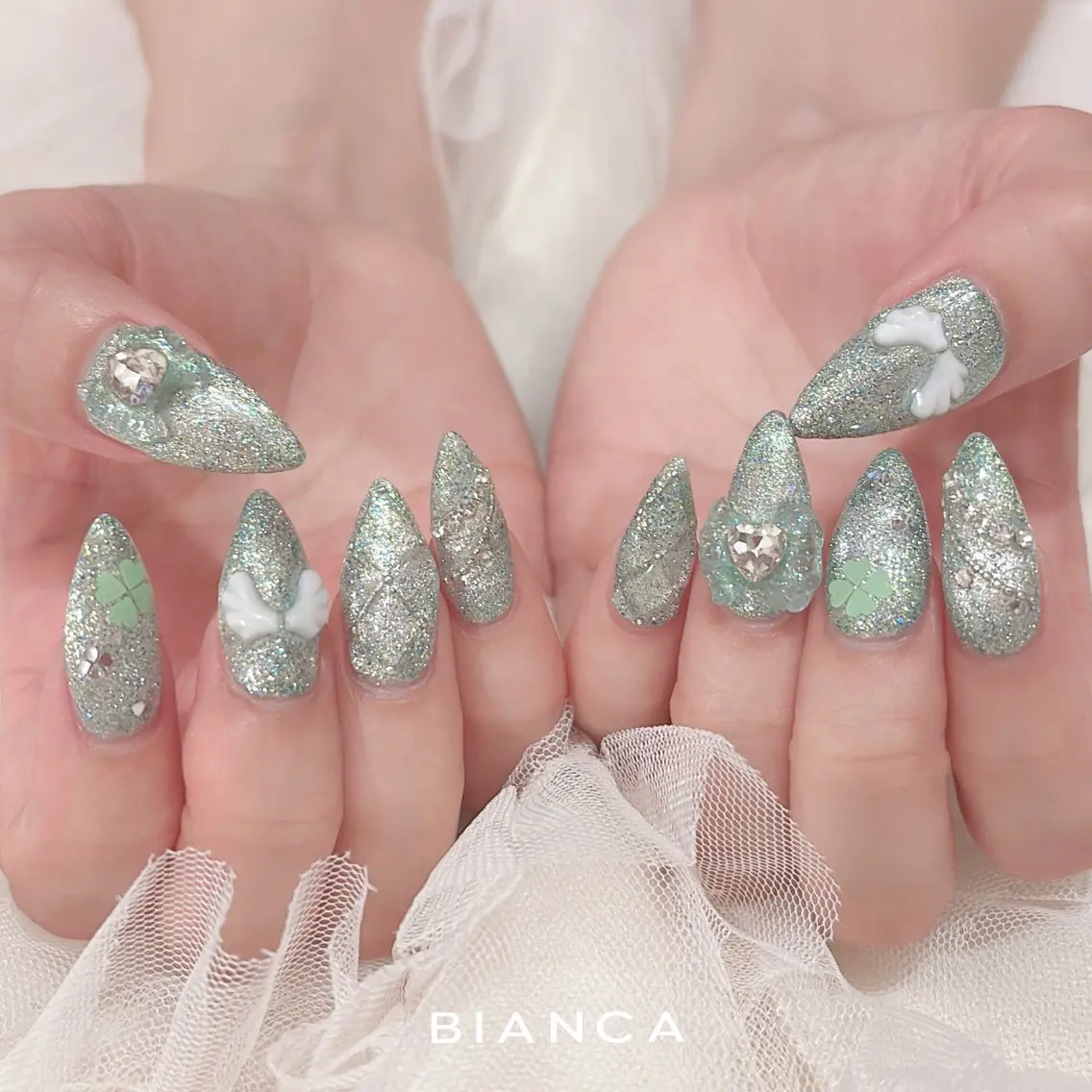 ネイル ハンドネイル フットネイル Bianca赤羽 松元🥣🫧のネイルデザイン