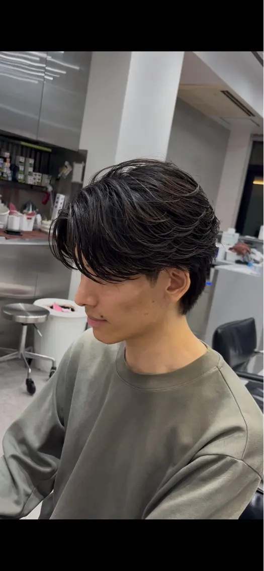 パーマ メンズ カット パーマ メンズ/海外風パーマ /渋谷・原宿/櫻井のヘアスタイル