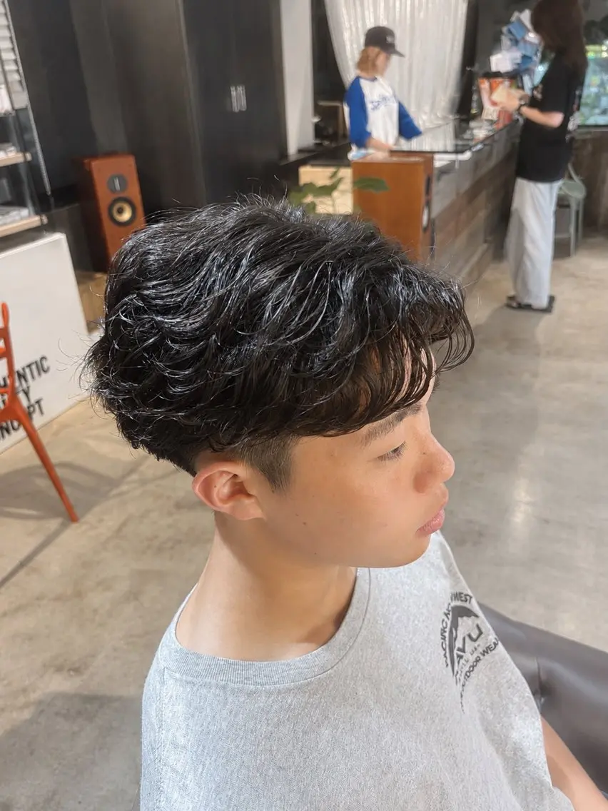 パーマ メンズ メンズパーマ パーマ 🌀メンズパーマ🌀 平川海夢のヘアスタイル