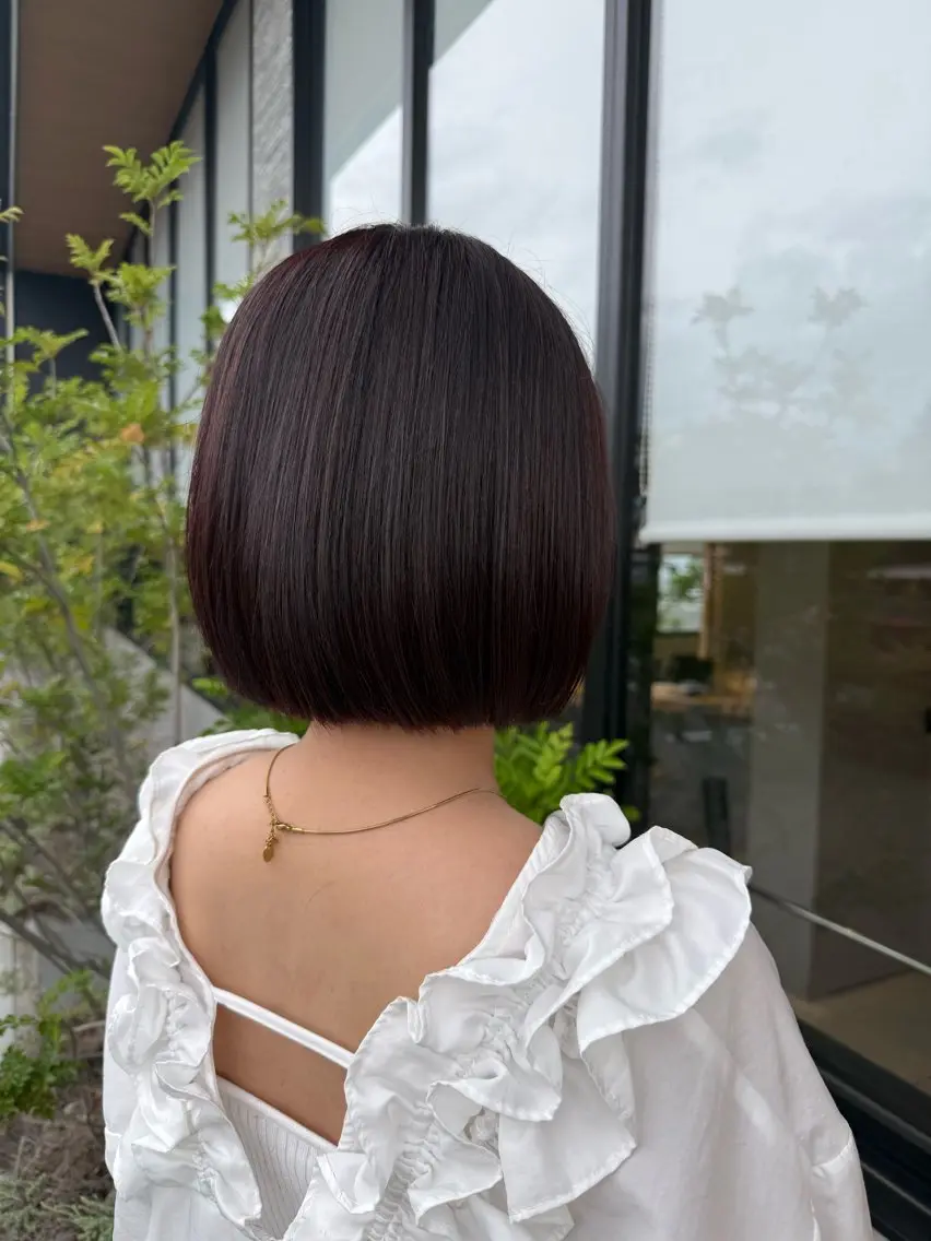 カット ヘアカラー トリートメント 馬場 美咲のヘアスタイル