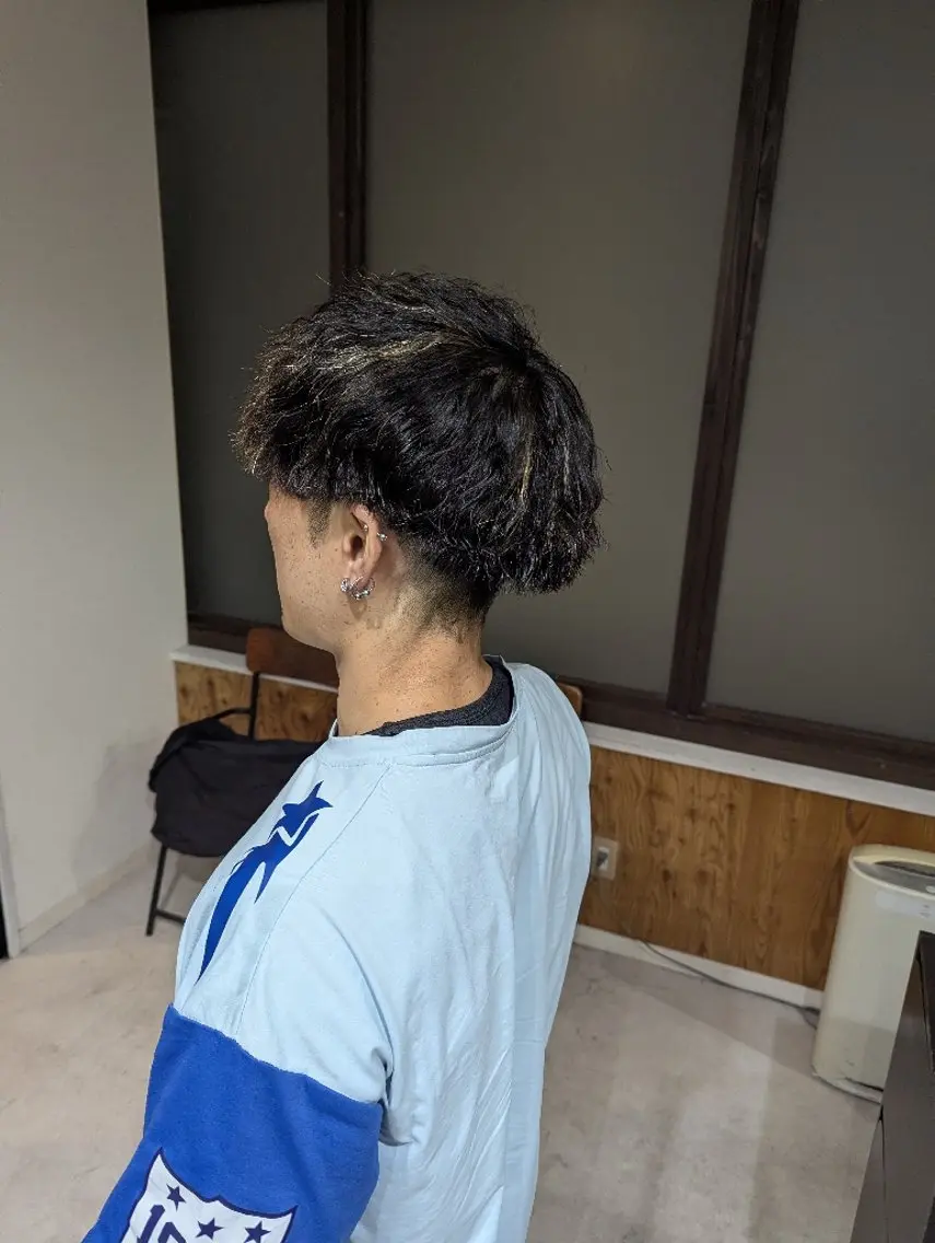 パーマ 桑原 彩花のヘアスタイル