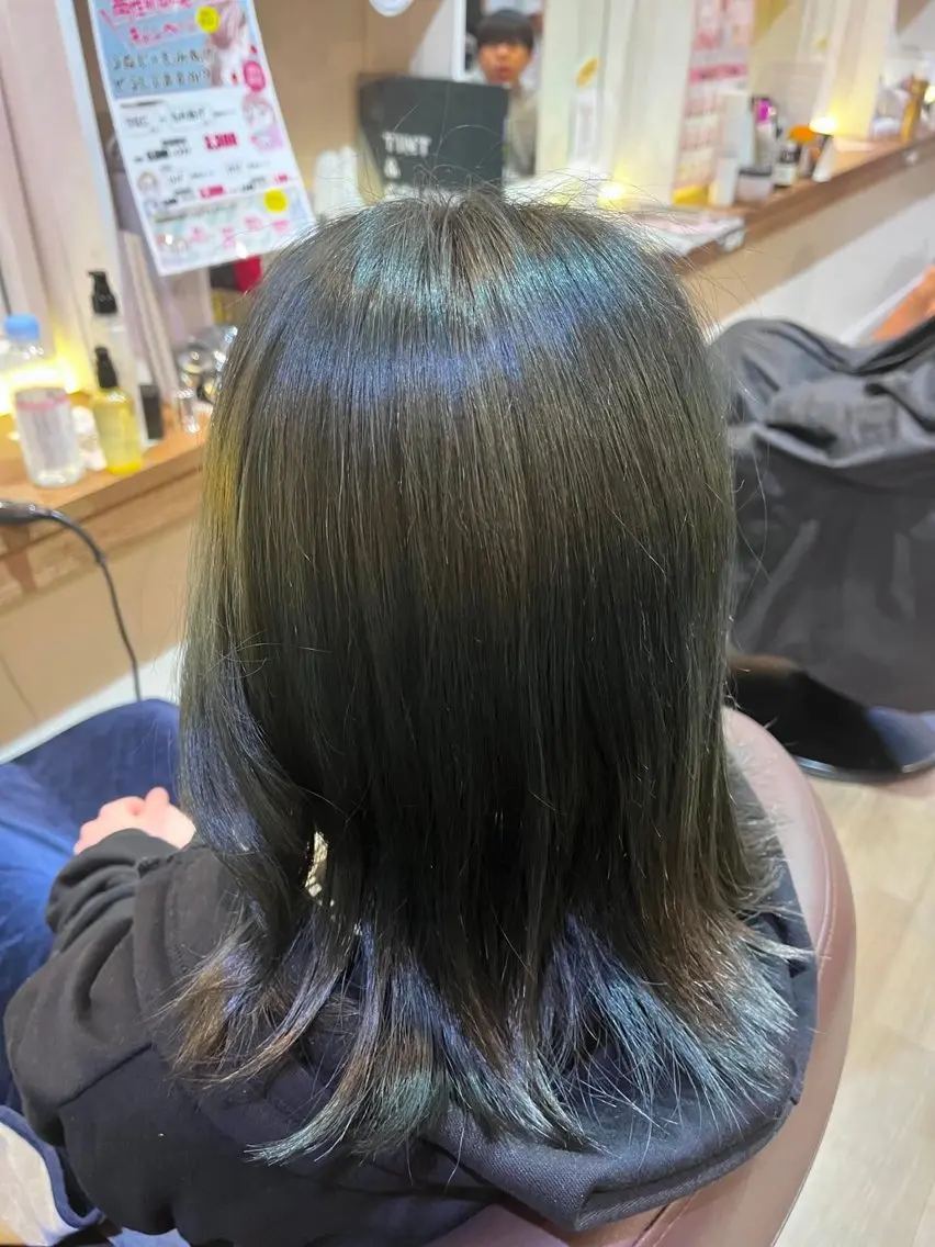 ミディアム カラー トリートメント けいせい/横浜/ カラー、パーマ、縮毛のヘアスタイル