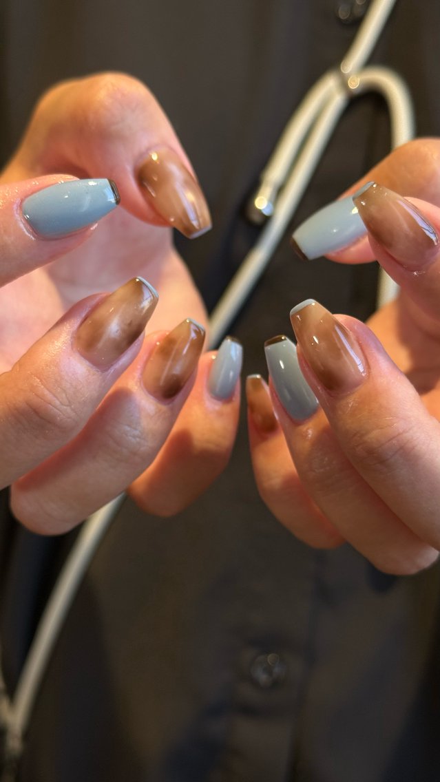ネイル ニュアンスネイル オフィスネイル ハンドネイル Nail Salon Luanaのネイルデザイン
