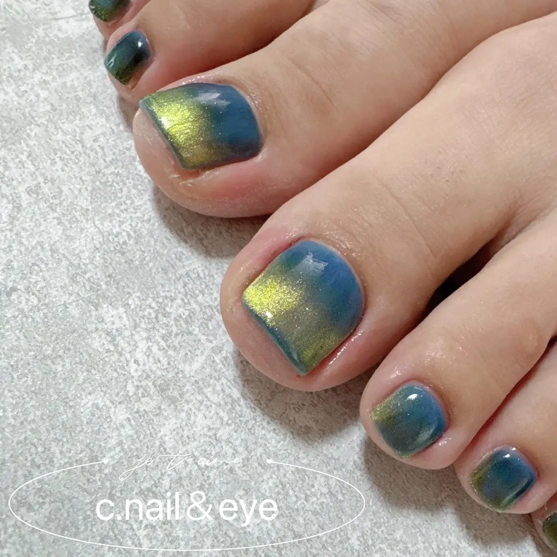 ネイル フットネイル C.Nail &Eyeのネイルデザイン