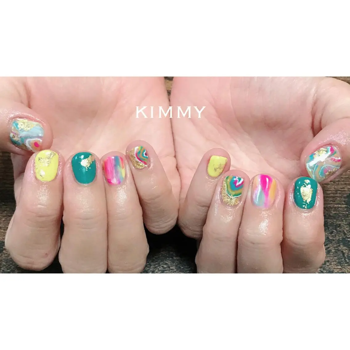ネイル ハンドネイル kimmy nailsのネイルデザイン