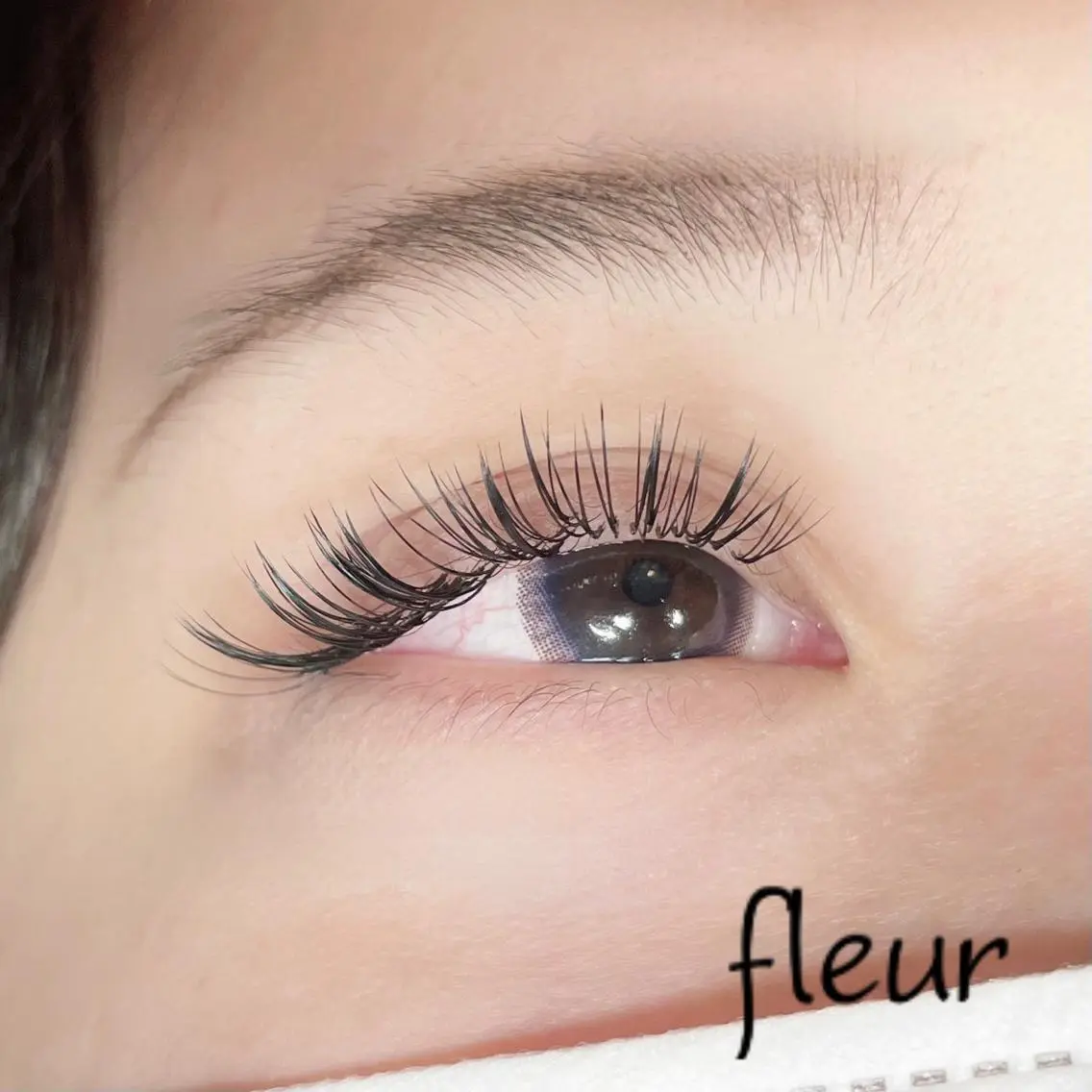 マツエク・マツパ Jカール セクシー マツエク 🍀fleur🍀 束感/ワンホン/杉浦のマツエク・マツパデザイン