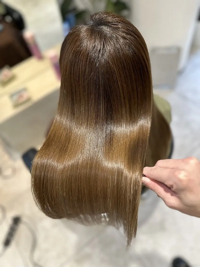 ロング パーマ 縮毛矯正 トリートメント 美髪矯正🫧艶髪特化 🫧関口太郎のヘアスタイル