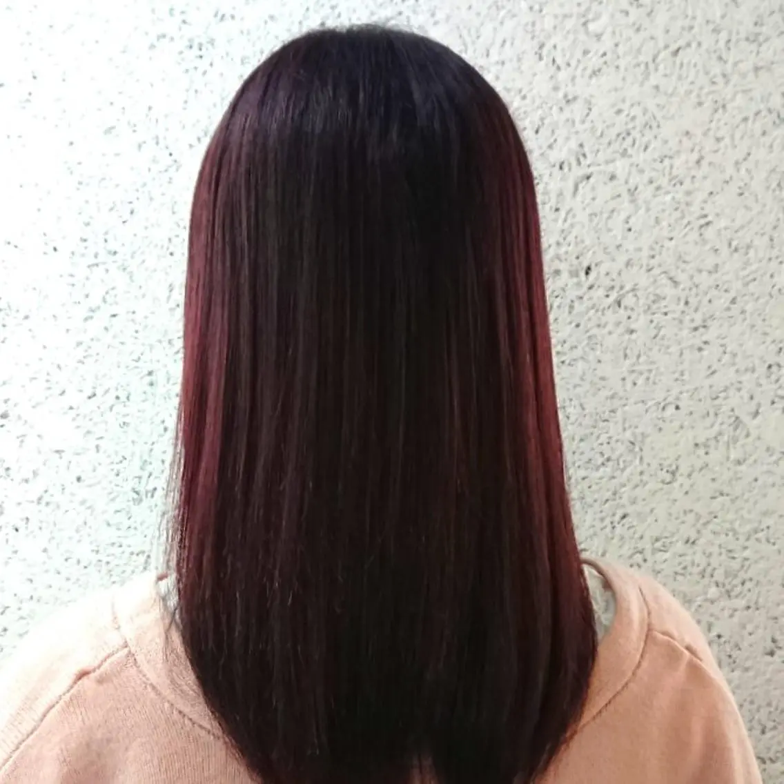 ロング カラー パーマ ヘアアレンジ イルミナカラー 縮毛矯正 カット ヘアカラー トリートメント かわい ゆうな 髪質改善/縮毛矯正のヘアスタイル
