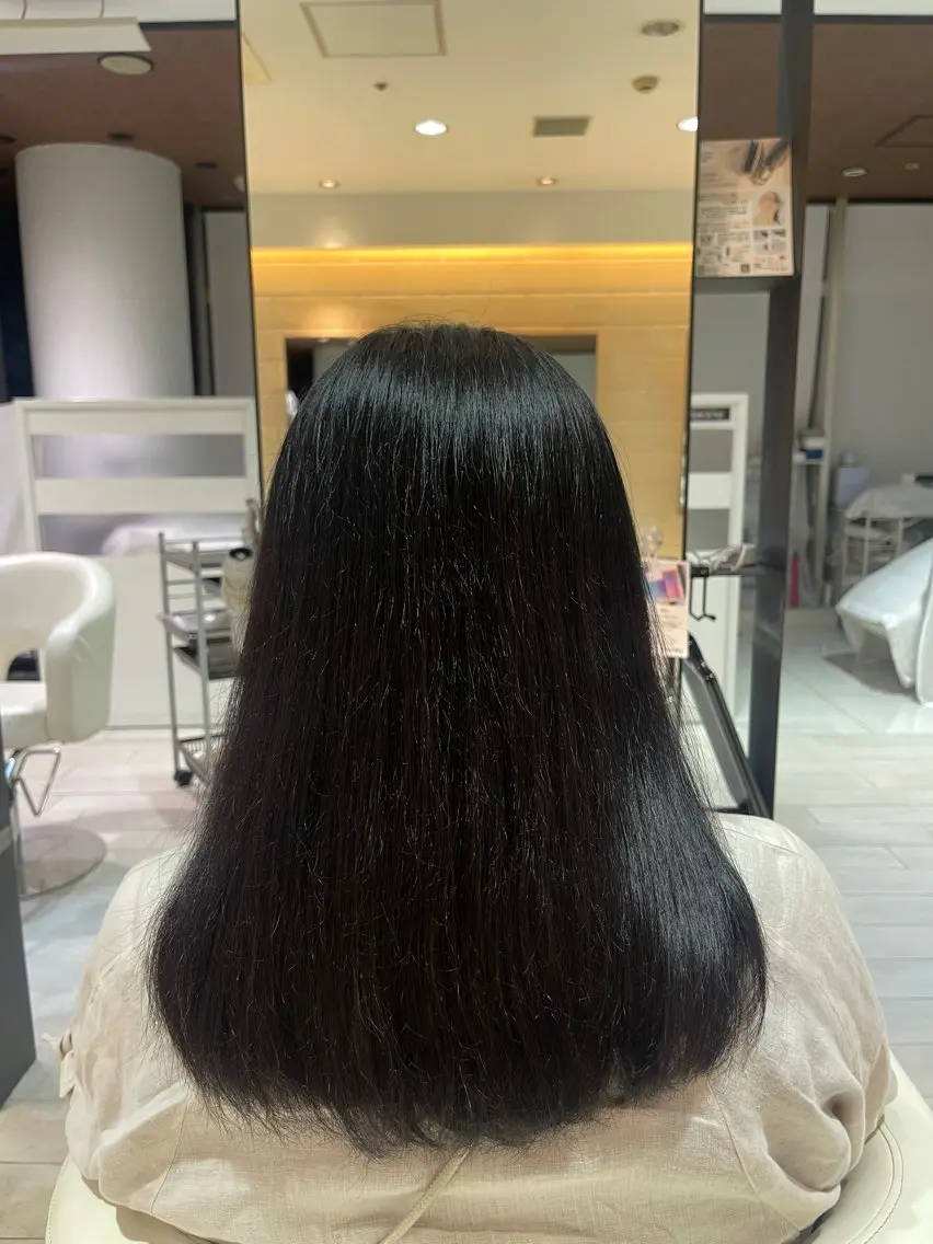 ロング カラー 【AIR銀座】 園田萌華のヘアスタイル