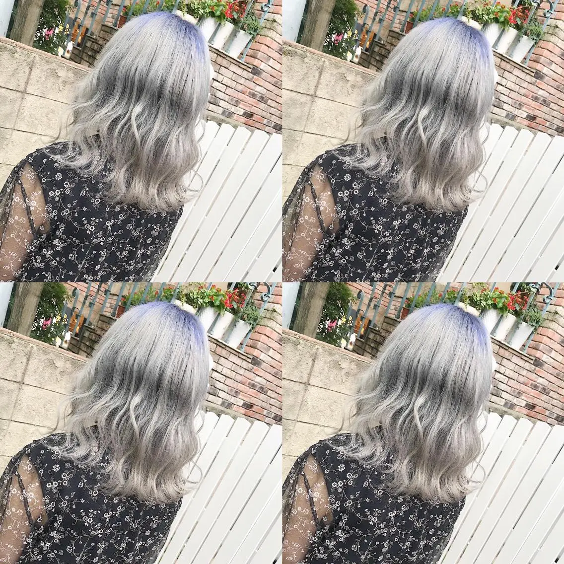 ミディアム カラー ヘアアレンジ トリートメント TAKUMAブリーチ /切りっぱなし🪽のヘアスタイル