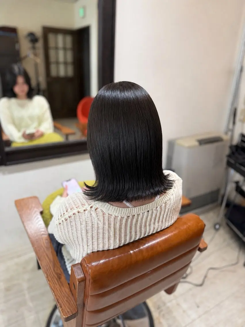 ミディアム ヘアカラー orque deux _yuzukaのヘアスタイル