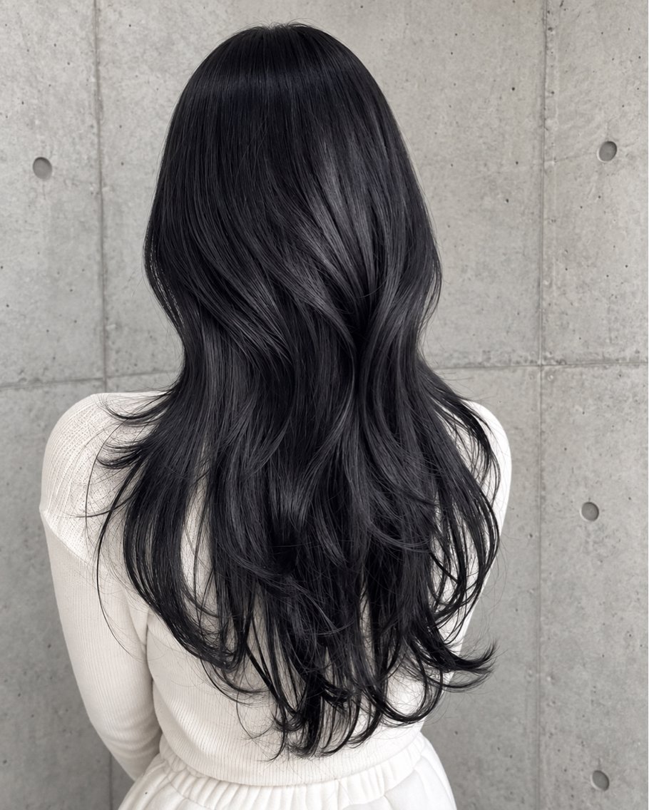 セミロング カラー ヘアアレンジ グレージュ くびれヘア 顔まわりレイヤー ハッシュカット 韓国風ヘア カット ヘアカラー トリートメント 🌫️大人韓国ヘア 🌫️naoyaのヘアスタイル