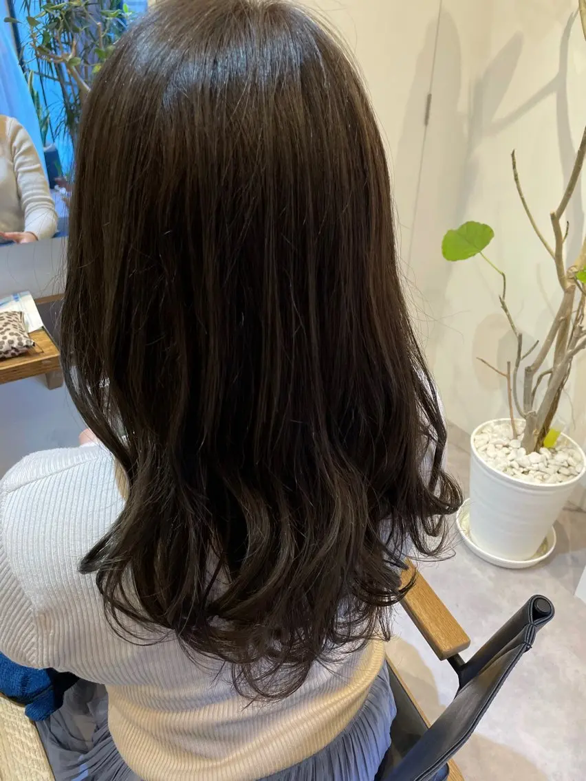 ミディアム 高原 ゆいのヘアスタイル