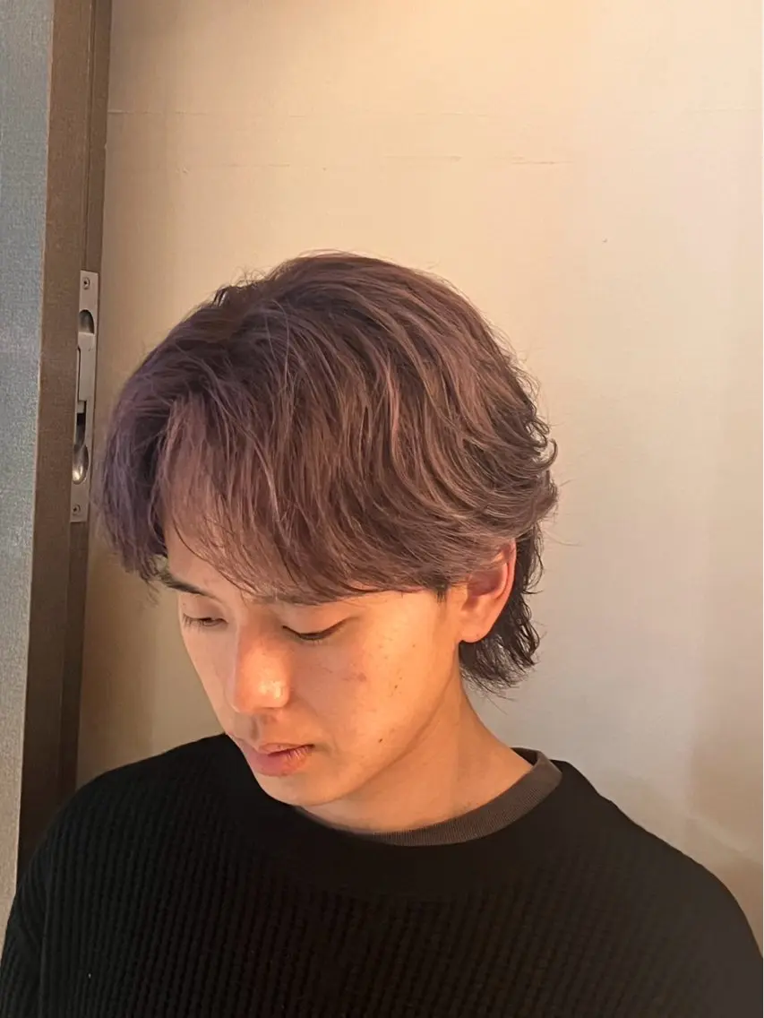 カラー メンズ 湖城 恵吾のヘアスタイル