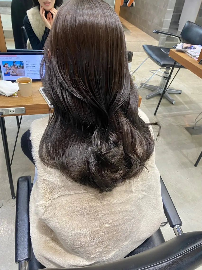 ロング カラー ヒラノホナミ 🫧透ける艶髪🫧のヘアスタイル