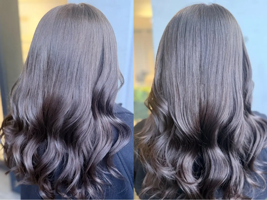 ミディアム カラー 艶髪✨ 徳丸 瞭のヘアスタイル