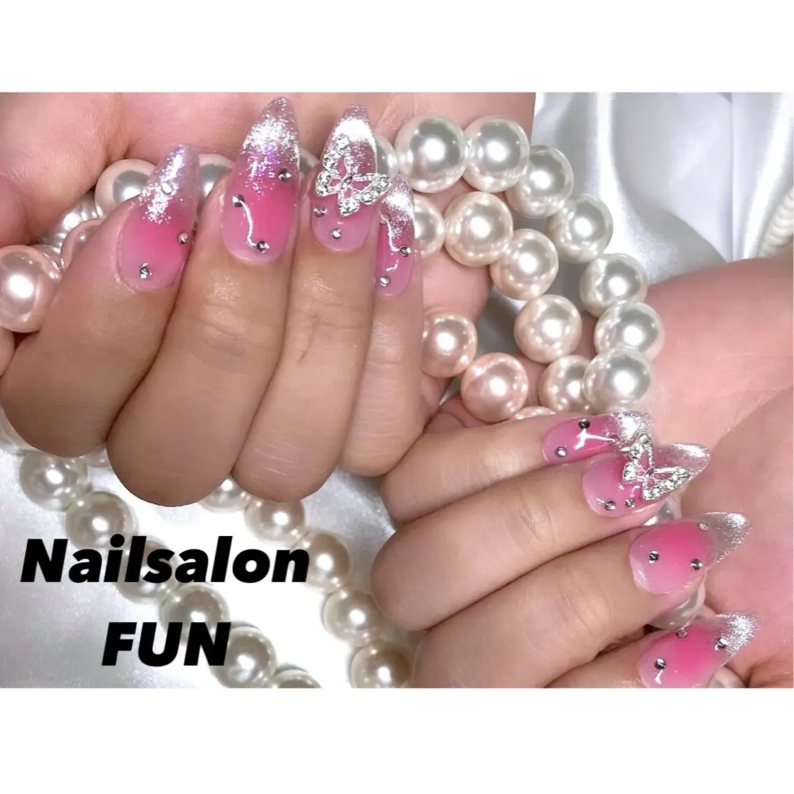 ネイル アートネイル ネイルチップ Nailsalon FUN🌈のネイルデザイン