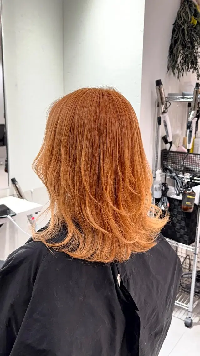 カラー ヘアカラー ciera. アオイ 🦢✯のヘアスタイル