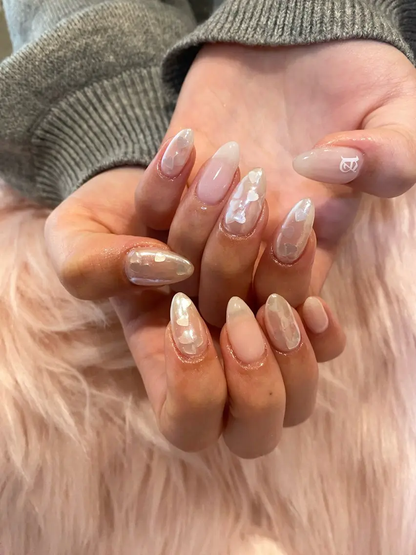 ネイル crystal ⭐︎ colorのネイルデザイン