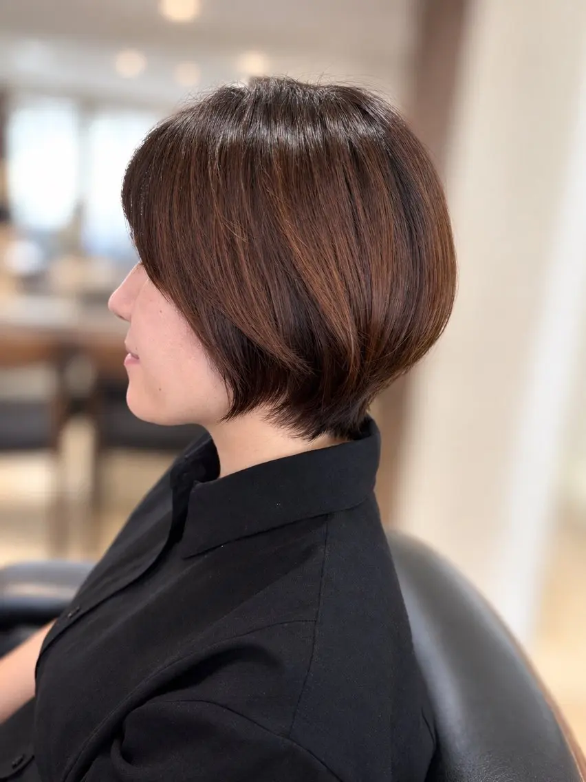 ショート カラー ショートボブ ボブ ショートヘア 大宮CENTRAL 店長西川凌史のヘアスタイル