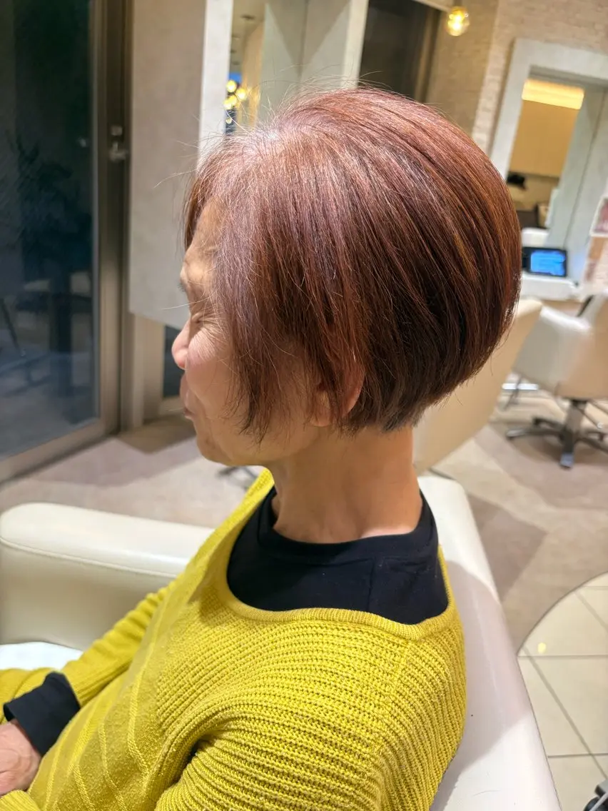 ショート 扇 空のヘアスタイル