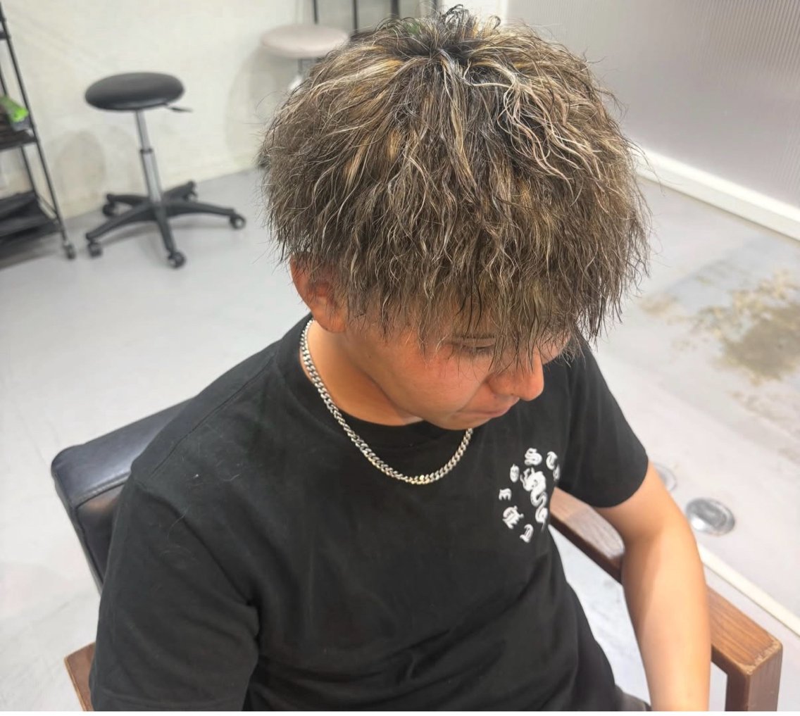 メンズ限定《カット+マイクロバブルシャンプー》の写真