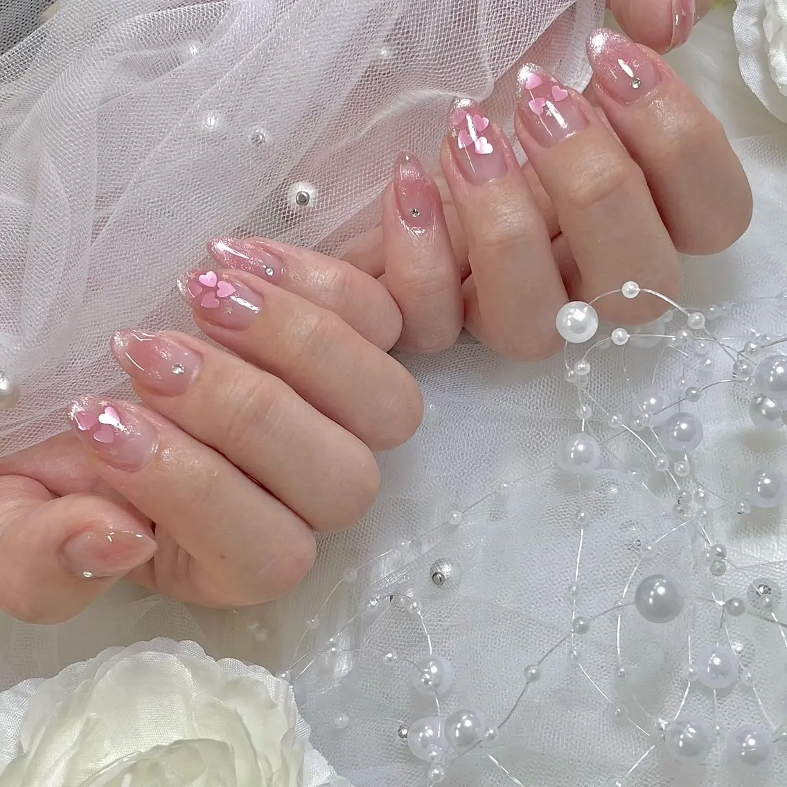 ネイル ハンドネイル 本木 海帆のネイルデザイン