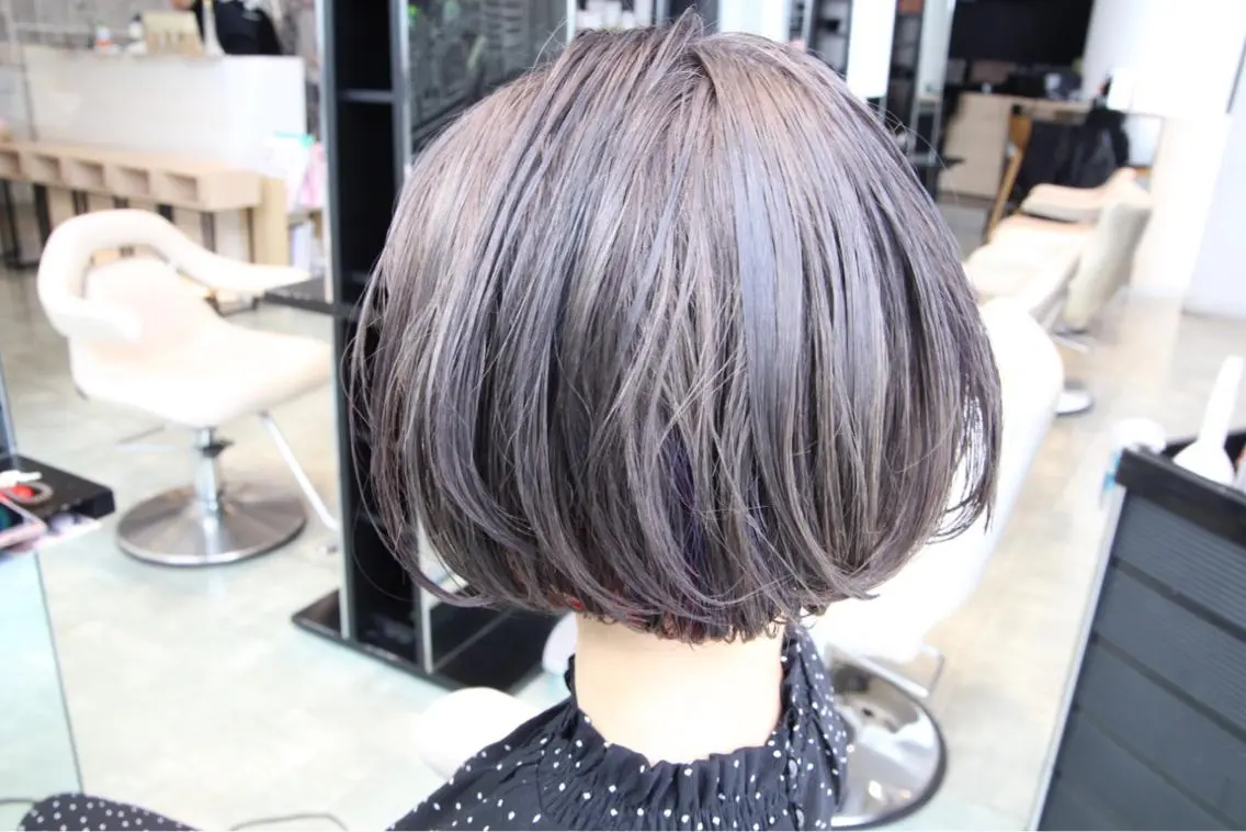 ショート カラー Re:ta Hair 飯田淳平のヘアスタイル