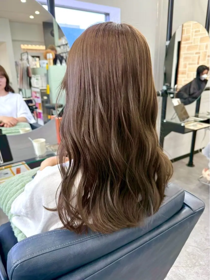 カラー ヘアカラー トリートメント Sora /eve hairのヘアスタイル