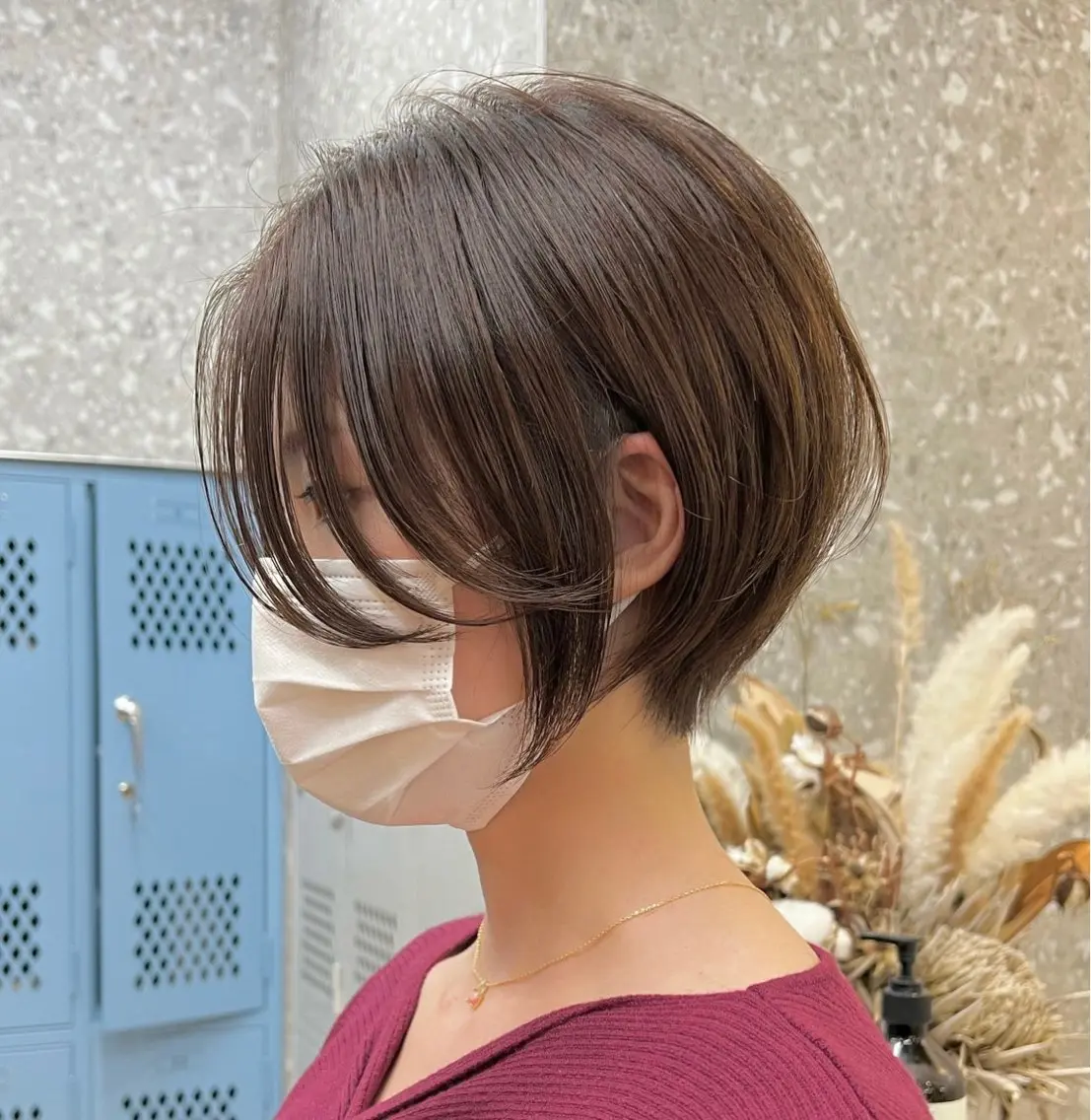 ショート 丸みショート ショートヘア 【fifth】渡部 永遠のヘアスタイル