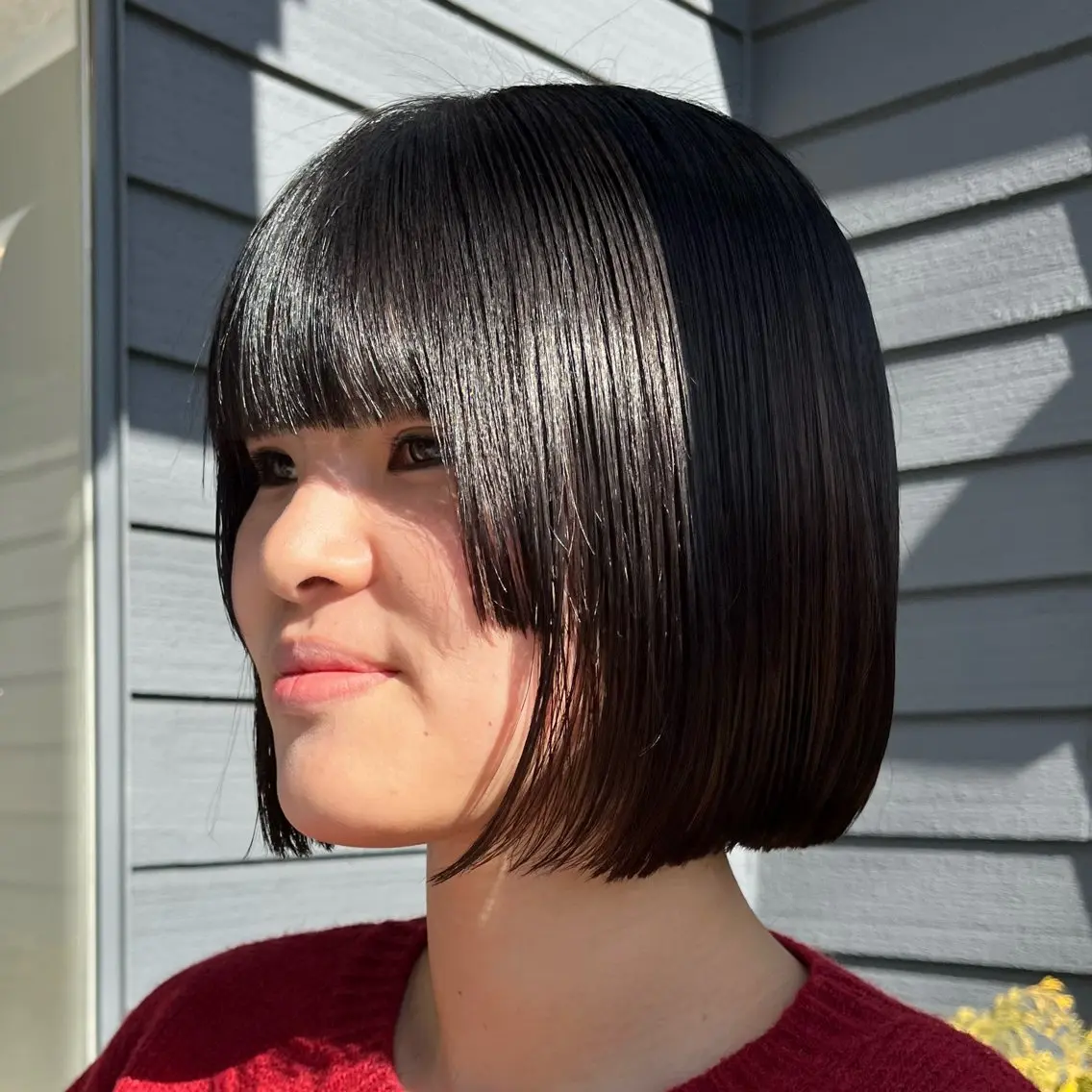 ショート 姫カット カット シマダ ユウナのヘアスタイル