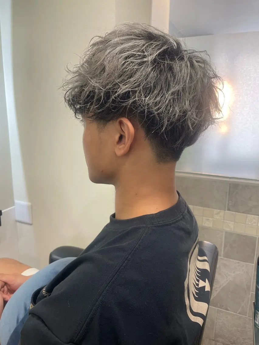 メンズ パーマ 樅木 恒毅のヘアスタイル
