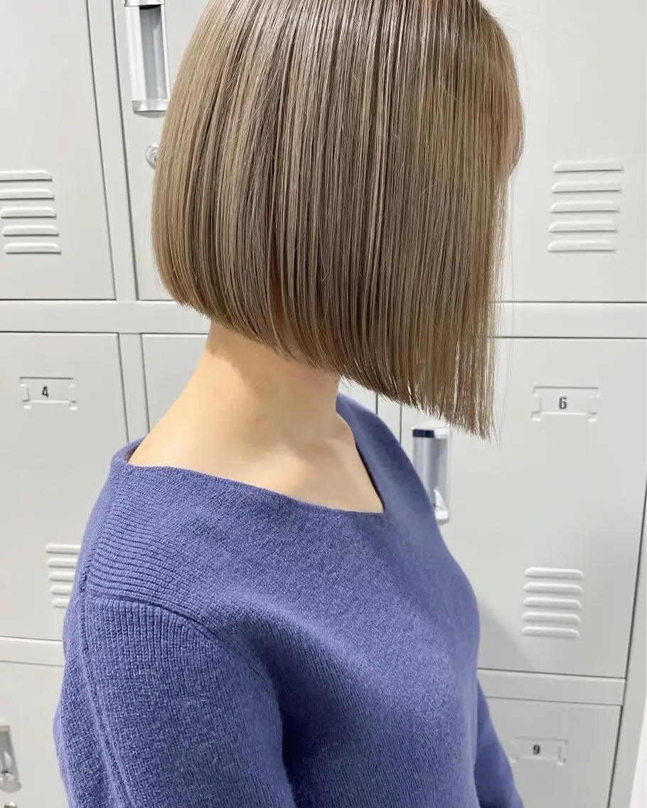 ショート ワンカラー/ WARPミユのヘアスタイル