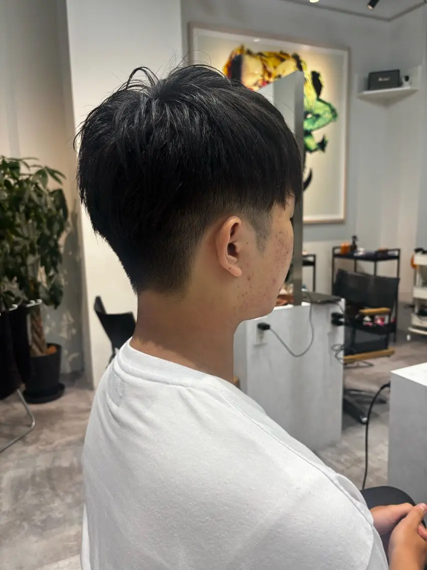 メンズ🌀ニュアンスマッシュ🌻🌻刈り上げ/ツーブロックの写真