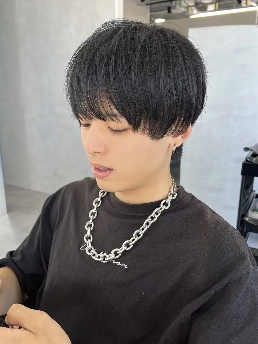 ショート カラー メンズ The Ect 江坂Kurumiのヘアスタイル