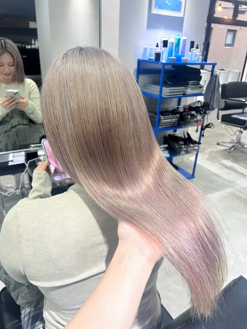 ロング トリートメント ワンホンヘア/ 透明感カラー/ゆうとのヘアスタイル