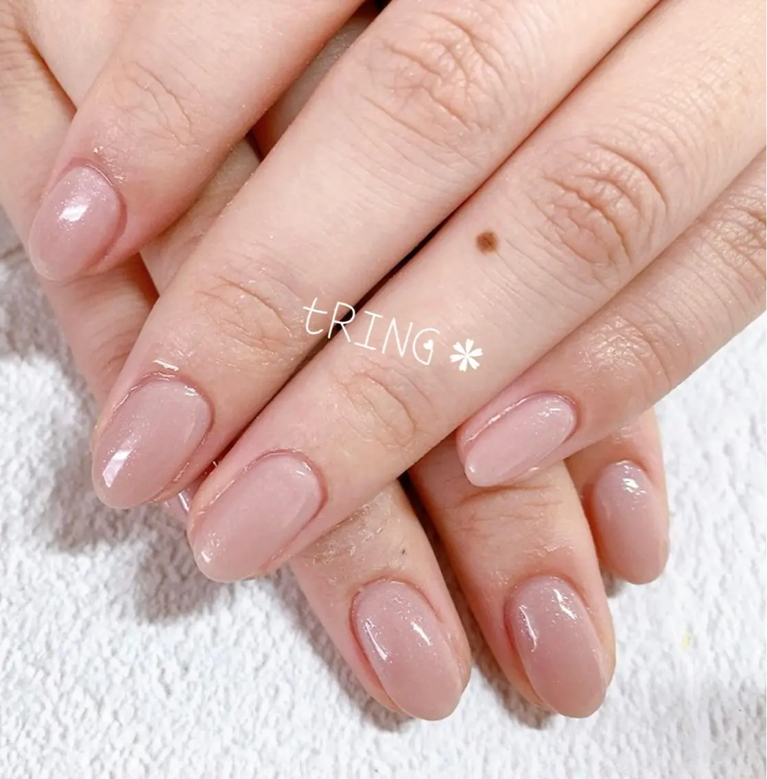 ネイル ハンドネイル tRING＊ しいの木台のネイルデザイン