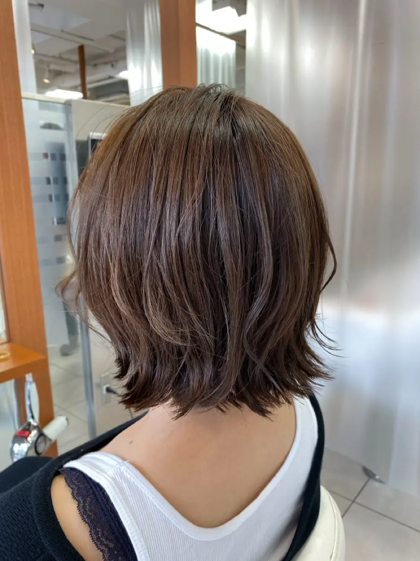 🌷【平日限定】カット＋カラー＋オージュアトリートメントの写真