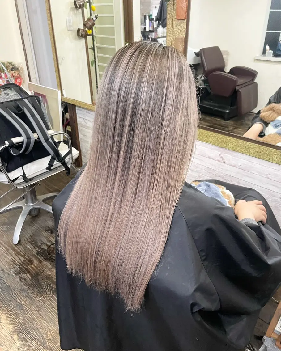カラー ヘアカラー 渡辺 健太のヘアスタイル