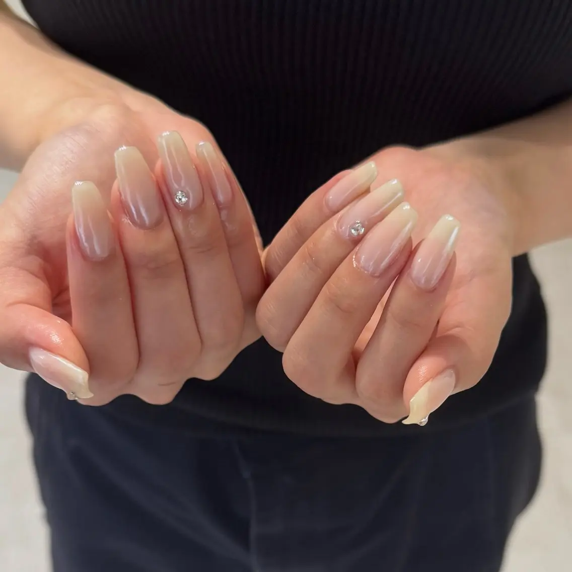 ネイル シンプルネイル ハンドネイル __shiho. nailのネイルデザイン